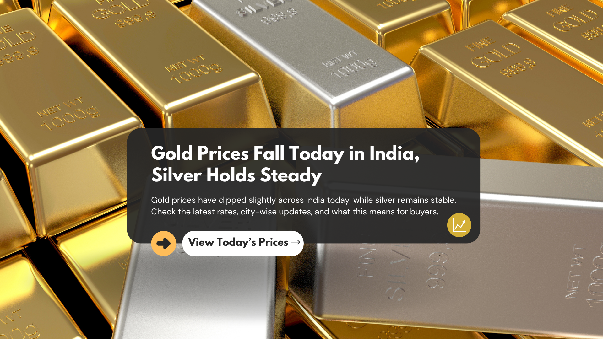 gold price fall today India