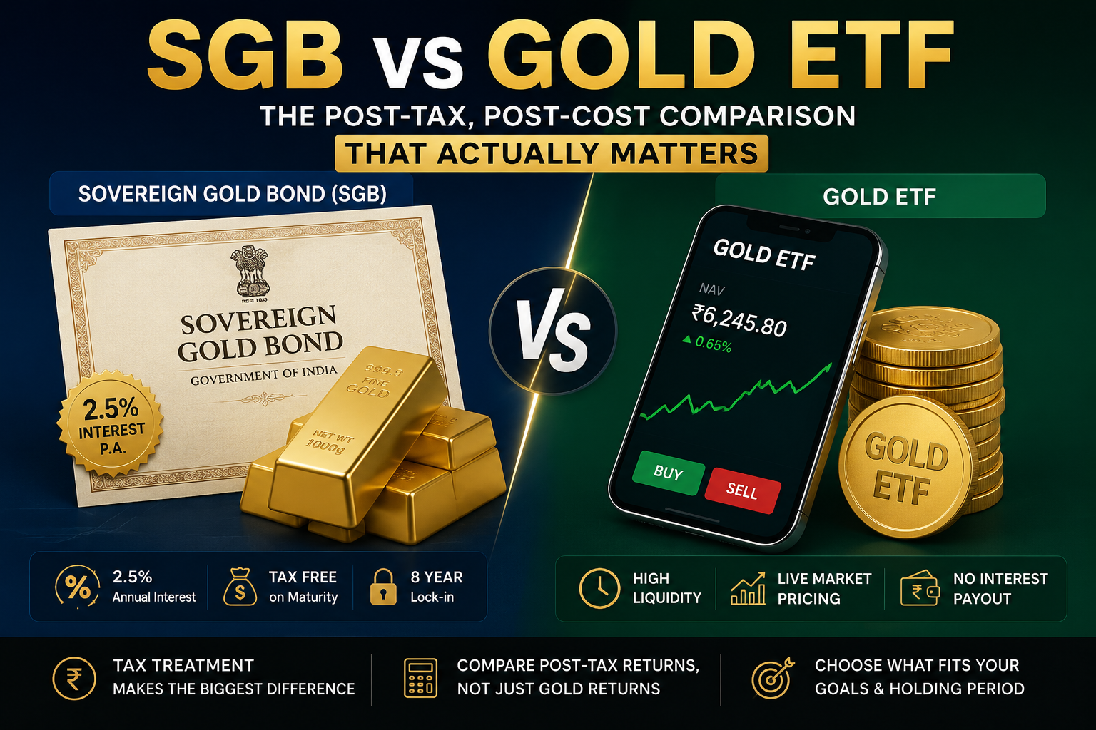 SGB vs Gold ETF